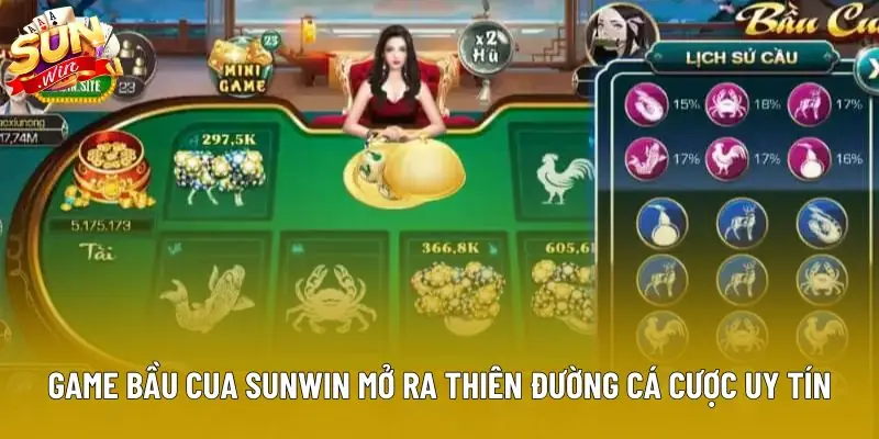 Game bầu cua sunwin mở ra thiên đường cá cược uy tín Game bầu cua sunwin mở ra thiên đường cá cược uy tín
