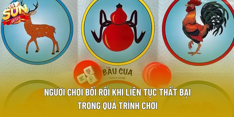 Người chơi bối rối khi liên tục thất bại trong quá trình chơi Người chơi bối rối khi liên tục thất bại trong quá trình chơi