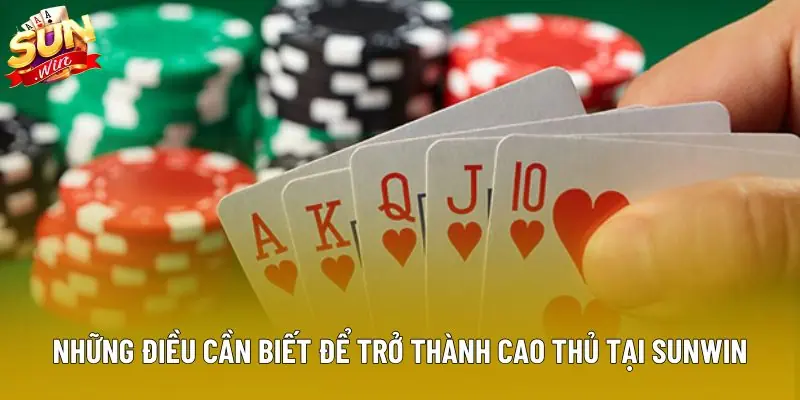 Những điều cần biết để trở thành cao thủ tại Sunwin
