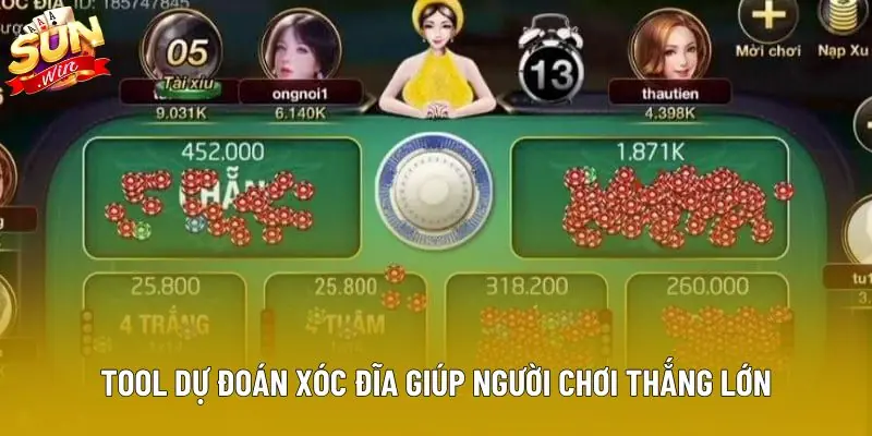 Tool dự đoán xóc đĩa giúp người chơi thắng lớn Tool dự đoán xóc đĩa giúp người chơi thắng lớn